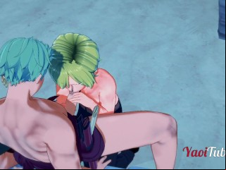 One Segment Yaoi - Zoro Sexy Sanji Handjob With The Addition Of Blowjob With Reference To Uncluttered Beach